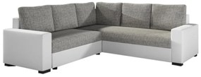 Ъглов диван ANDREW, 240x90x240, berlin01/soft017white