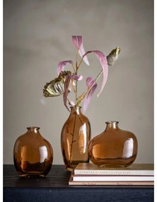 Оранжева стъклена ваза (височина 15,5 cm) Tilia – Bloomingville