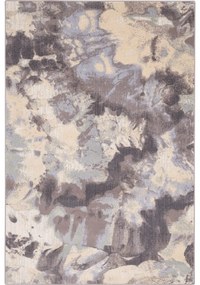 Вълнен килим в кремаво-сиво 133x180 cm Taya - Agnella