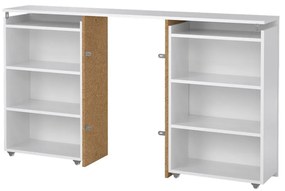 Бяла табла за легло 145x80 cm Naia – Tvilum