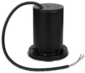 Комплект от 6 модерни външни земни прожектори стомана 35 мм регулируеми IP65 - Delux