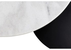 Бяла кръгла масичка за кафе ø 60 cm Lahti – Actona