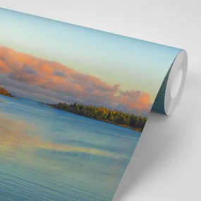 Фототапет – Езеро и залез