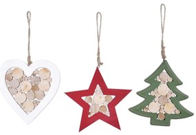 Коледна украса в комплект от 3 Nature - Ego Dekor