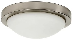 Сива лампа за таван със стъклен абажур ø 32 cm Roda - Candellux Lighting