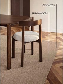 Бежов ръчно изработен вълнен килим 200x300 cm Greenwich – Ted Baker