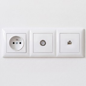 Антенна Розетка OSTE JNH012-G WHITE