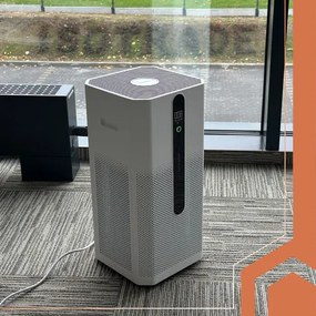 Пречиствател на въздуха с HEPA филтър H12, йонизация и Wi-Fi - 370 m³/h, 80 m²