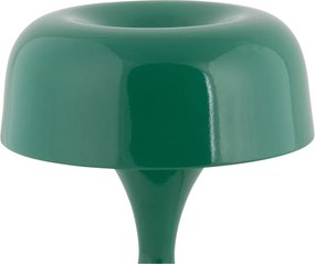 Зелена метална настолна лампа (височина 20 cm) Moda Retro – Leitmotiv