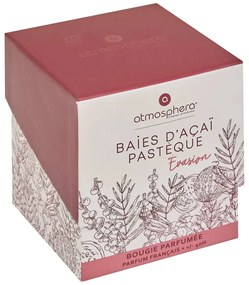 Ароматна свещ atmosphera Mael, Стъкло, 190 g - Acai & Watermelon
