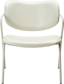 Кремав фотьойл от изкуствена кожа Zed - DAN-FORM Denmark