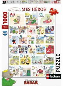 Пъзел Ravensburger Mes Héros 1000 Части (FR)