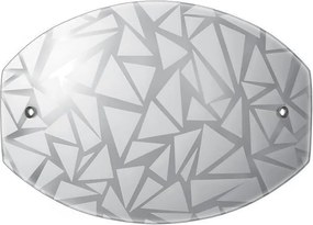 Аплик ВИТРАЖ LED, 285х200, бял мат, 6W, 4000K