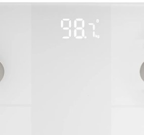 Кантар Adler AD 8186, SMART Tuya, До 180 кг, LED дисплей, 3 x ААА, Бял