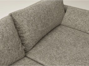 Кафяв шенилов сгъваем/с място за съхранение ъглов диван (ляв ъгъл) Leon – Maison de Rêve