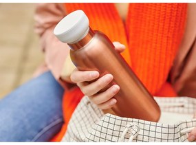 Бутилка от неръждаема стомана в бронзов цвят 500 ml Rose gold – Mepal