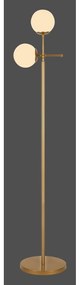 Подова лампа в златист цвят , височина 174 cm Kruva - Squid Lighting