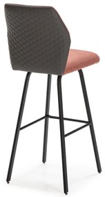 Бар столове в цвят сьомга в комплект от 2 броя 75 см Pol - Marckeric