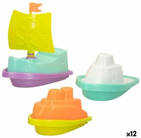 Комплект плажни играчки Colorbaby 3 Части Кораб полипропилен (12 броя)