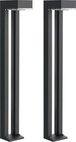 Viking - Комплект от 2 соларни LED лампи LED/1W/3,7V IP44 3000K 2000 mAh