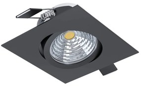 Eglo 33394 - LED Димируема лампа за вграждане SALICETO LED/6W/230V черен