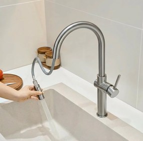 Смесител за кухня Rea Fresh High BRUSH NICKEL