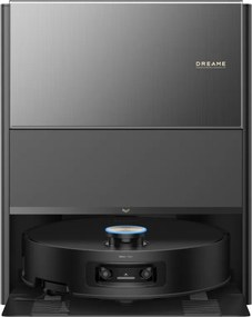 Прахосмукачка робот Dreame Aqua10 Ultra Roller Complete RLH71DE-2, 30000 Pa, 180 мин, 3.5/4 л, VersaLift LDS, AquaRoll and Seal, Гласово управление, AI камери, Черен