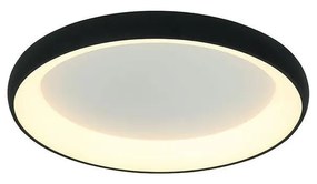 Zambelis 2048 - LED Димируем плафон LED/50W/230V Ø 60 см черен