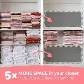 Вакуумни торбички в комплект от 2 броя Premium Valve M/L – Compactor