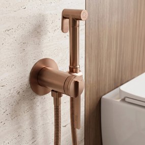 Смесител за биде Rea Grace Brush Copper