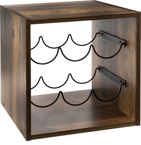 Рафт за вино 5five Mix & Modul Industrial, 31x31 cm