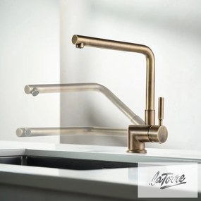 Смесител за кухня Τech La Torre-Бронз