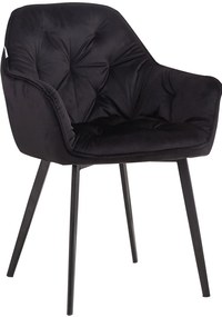 Фотьойл Alice-черен (2) парчета