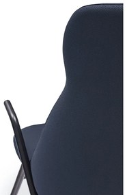 Тъмносиньо кресло , височина 114 cm Dins - Teulat