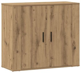 857074 vidaXL Сайдборд, дъб артизан, 80x33x70 см, инженерно дърво