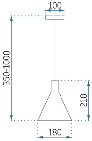 Плафон APP995-1CP