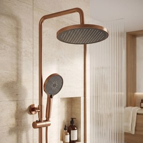 Комплект за душ PREMIUM Rea Maxim Brush Copper