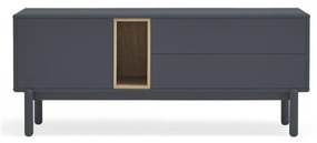 Тъмно сива ТВ масичка 140x56 cm Corvo - Teulat