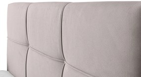 Тапицирано легло Manhattan-Gkri Anoixto-110 x 200-Χωρίς μηχανισμό ανύψωσης