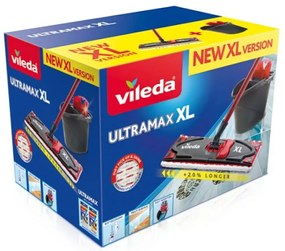 Моп Vileda Ultramax XL Box Черен Червен Микрофибър