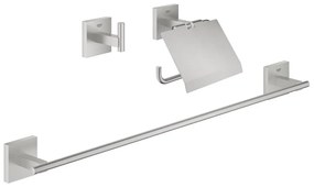 GROHE 41124DC0 - комплект аксесоари START CUBE 558 мм неръждаема стомана