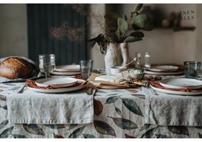 Ленена покривка за маса 140x140 cm Golden Fall – Linen Tales