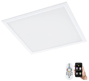 Eglo 79465-LED Димируем панел за повърхностен монтаж POZZALLO LED/34W/230V 60x60 см бял + д.у.