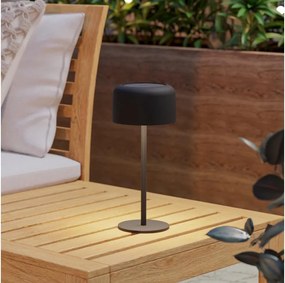 Eglo 901889 - LED соларна настолна лампа ROCCANOVA LED/2,8W/3,7V IP44 черна