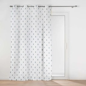 Завеса в бяло и синьо 140x240 cm Geokid – douceur d'intérieur