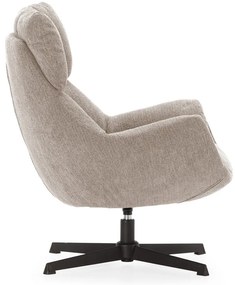 Кремаво кресло Odette – Marckeric