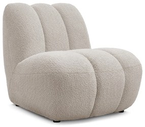 Бежово кресло от прежда с примки от букле Janissaire – Bobochic Paris