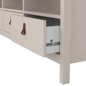 Сиво-бежова маса за телевизор 151x54x38 cm Madrid – Tvilum