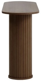 Кафява конзолна маса 40x130 cm Nola – Unique Furniture