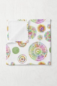 Бяло муселиново бебешко одеяло 75x100 cm Maya – Mijolnir